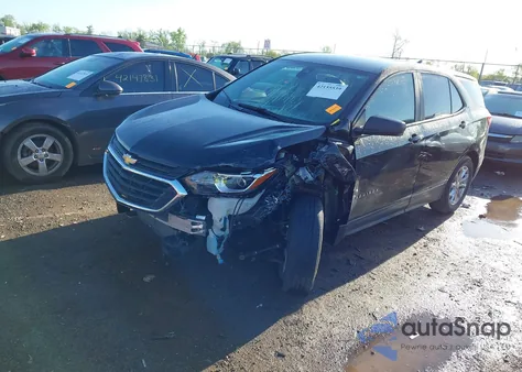 2020 Chevrolet Equinox Fwd Ls из США, поврежденный, VIN 2GNAXHEV2L6221539